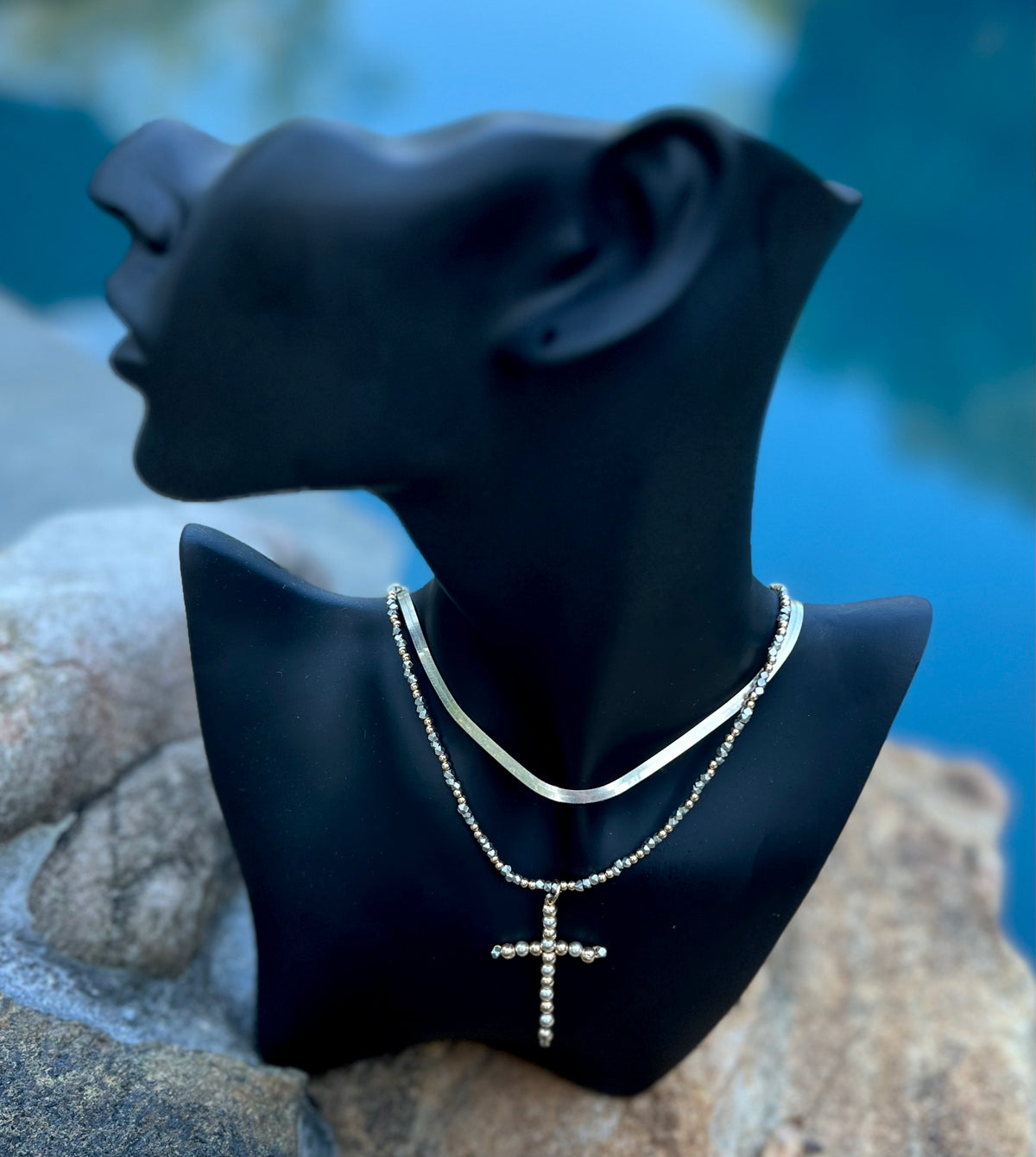 Mixed Metal Cross