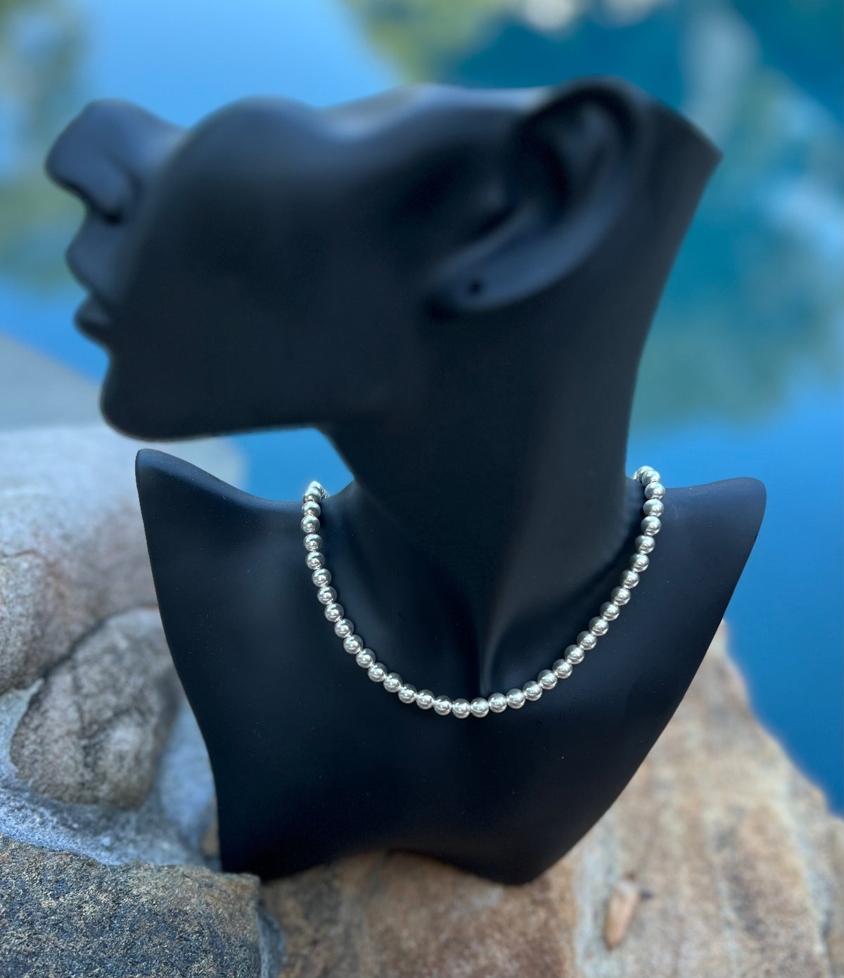 D'argento Magnetica Necklace