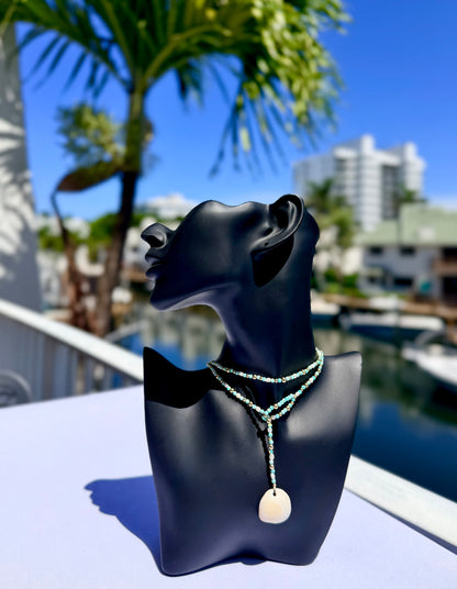 NEW Pastels & Shells | Wrap Necklace