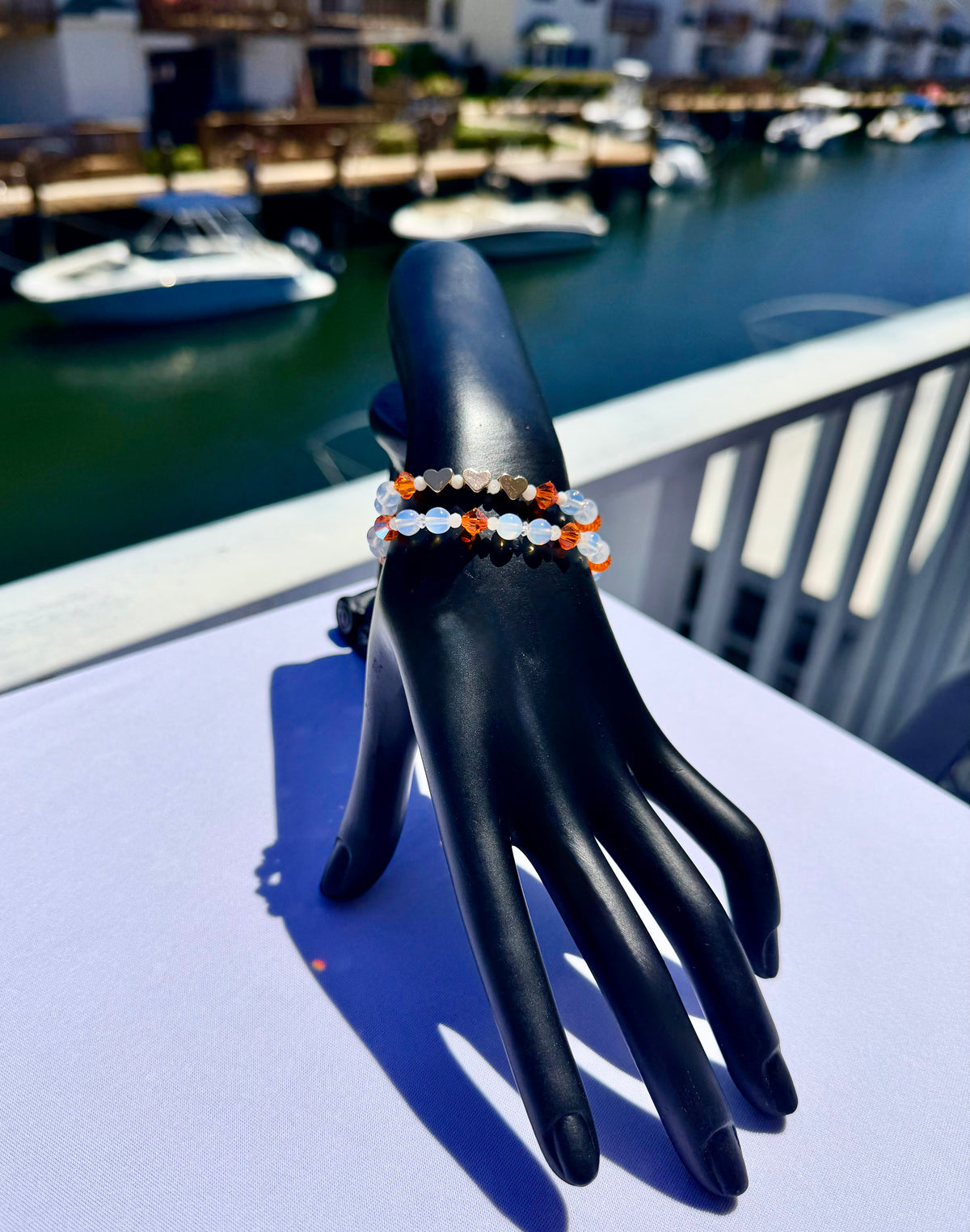 Opals & Aperol | Bracelet Set