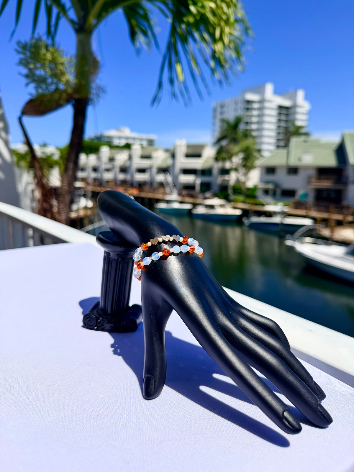 Opals & Aperol | Bracelet Set