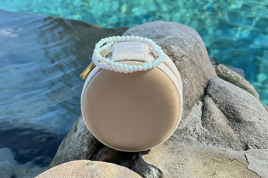 White Opal Bracelet