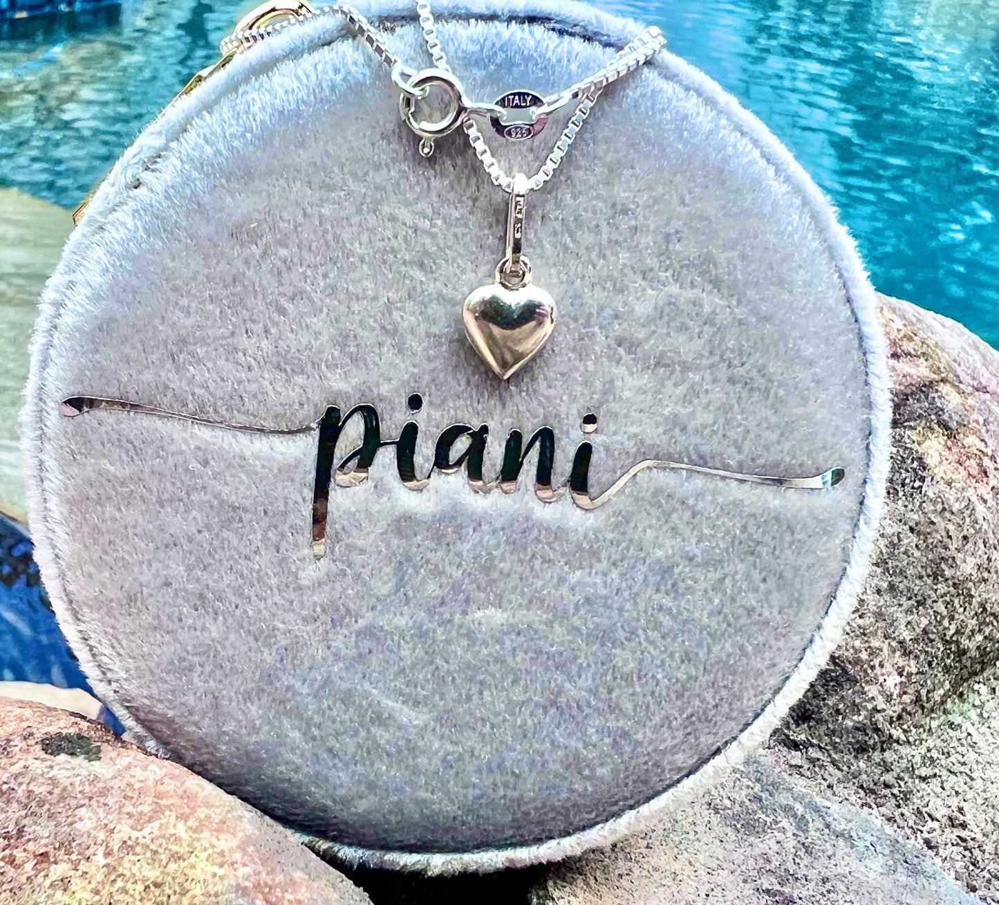 Heart Puff Necklace