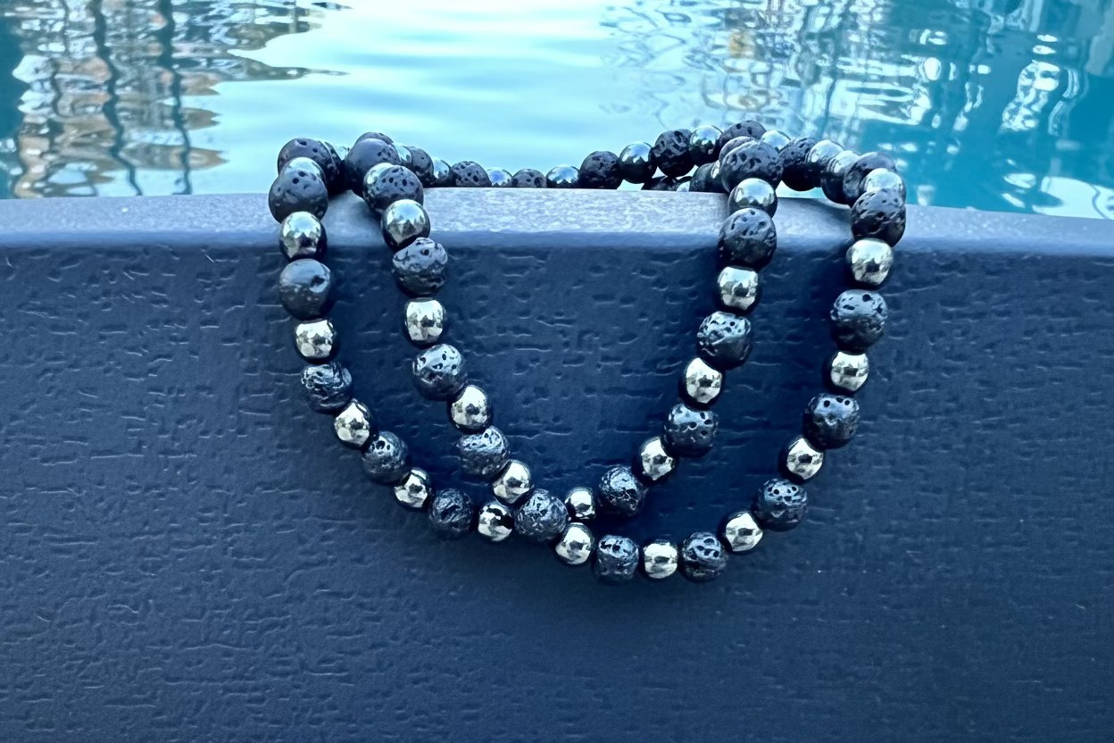 Lava Rock Bracelet